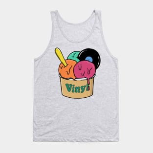 Ice Cream Record Tank Top